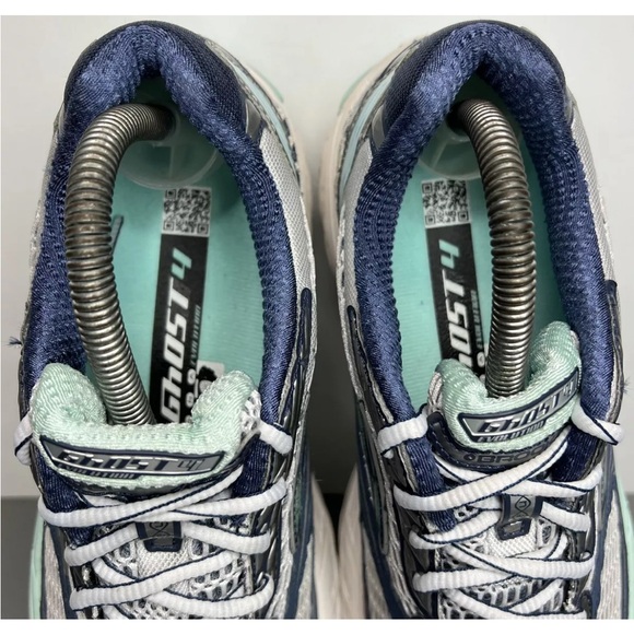 Brooks Ghost 4 Womens Sz 8.5B Evolution Blue/Navy 1200921B984 Superb Clean! - Picture 10 of 16